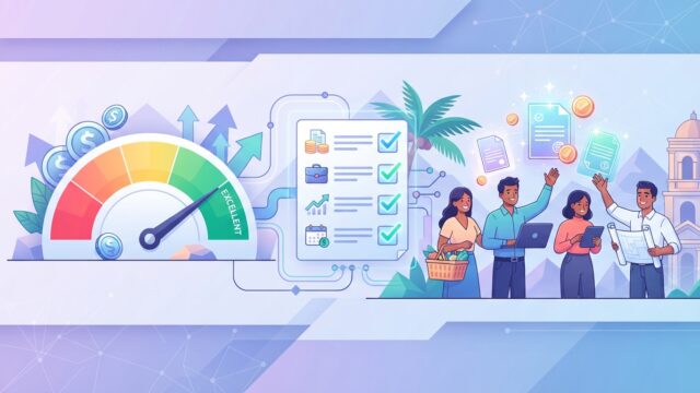 Impacto de la puntuación de crédito en el acceso a préstamos en América Latina